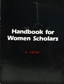 Handbook for Women Scholars