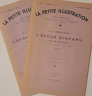 La Petite Illustration -- L'Avoue Disparu: Histoire Irlandaise-- N° 642 & N° 641, 9 & 16 Septembr...