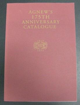 Image du vendeur pour Agnew's 175th Anniversary Catalogue mis en vente par Page 1 Books - Special Collection Room