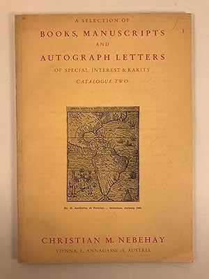 Christian M Nebehay Books Manuscripts and Autograph Letters Catalogue Two