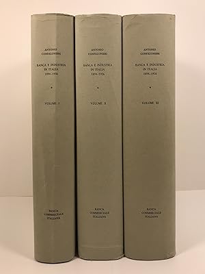 Banca E Industria in Italia 1894-1906. Three Volumes