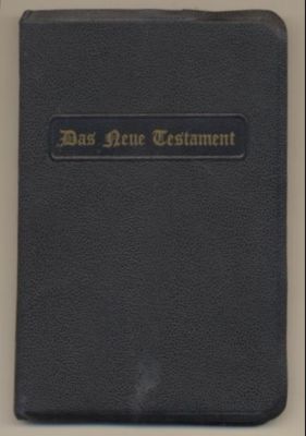 Image du vendeur pour Das Neue Testament unsers Herrn und Heiland Jesu Christi nach der deutschen bersetzung Dr. Martin Luthers. mis en vente par Leonardu