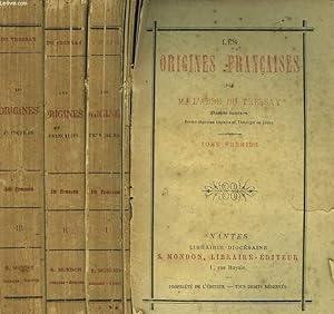 Seller image for LES ORIGINES FRANCAISES. TOMES I, II ET III. for sale by Le-Livre
