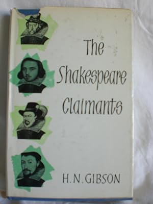 Imagen del vendedor de The Shakespeare Claimants a la venta por MacKellar Art &  Books