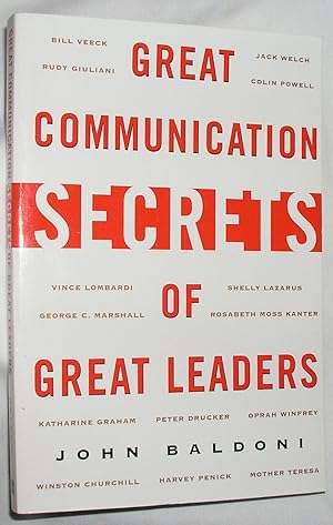 Great Communication Secrets of Great Leaders