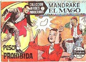 COLECCIÓN HEROES MODERNOS. SERIE C. NUMERO 11 C. MANDRAKE EL MAGO. PESCA PROHIBIDA.
