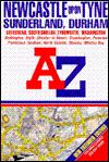 A-Z Street Atlas of Newcastle-Upon-Tyne, Sunderland, Durham