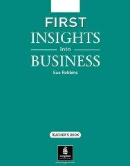 Insights Into Business: Lower Inter TRBk (teachers book)