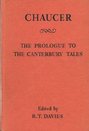 Bild des Verkufers fr CHAUCER - THE PROLOGUE TO THE CANTERBURY TALES zum Verkauf von Grandmahawk's Eyrie