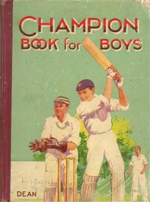 Seller image for CHAMPION BOOK FOR BOYS for sale by Grandmahawk's Eyrie