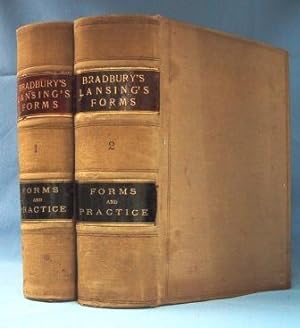 BRADBURY'S LANSING'S FORMS & PRACTICE FOR CIVIL PROCEEDURE (VOLS. 1&2, 1906)