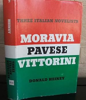 Seller image for Three Italian Novelists: Moravia, Pavese, Vittorini for sale by The Wild Muse