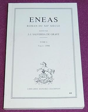 Bild des Verkufers fr ENEAS - Roman du XIIe sicle - Tome I - Vers 1-5998 zum Verkauf von LE BOUQUINISTE