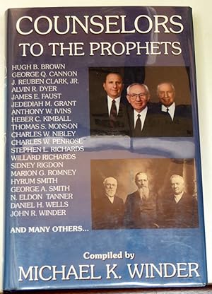 Bild des Verkufers fr COUNSELORS TO THE PROPHETS [SIGNED] zum Verkauf von RON RAMSWICK BOOKS, IOBA