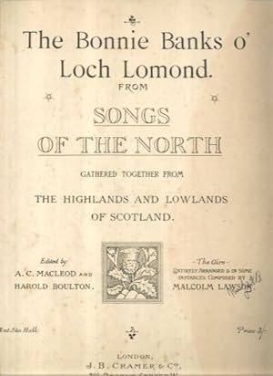 Image du vendeur pour The Bonnie Banks o' Loch Lomond, from Songs of the North mis en vente par Lazy Letters Books