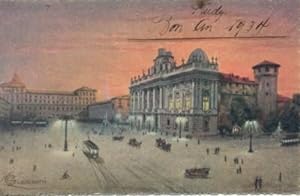 Ansichtskarte: Torino, Piazza Castello col Palazzo Reale.