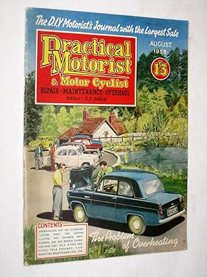 PRACTICAL MOTORIST and MOTOR CYCLIST August 1958. Monthly Magazine. (inc Parking Meters (new in L...