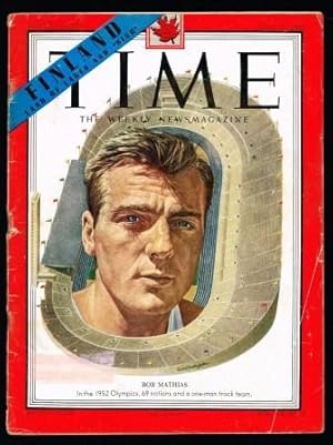 Image du vendeur pour Time: The Weekly Newsmagazine, July 21, 1952 mis en vente par Antiquarius Booksellers