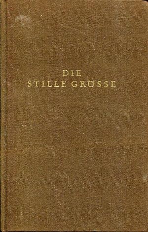 Imagen del vendedor de Die Stille Grsse. Georg Raphael Donners Lebensroman. a la venta por Antiquariat am Flughafen