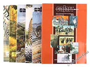 SAFARI. The Journal of Big Game Hunting. Volume 25 (1999) complete, number 1, 2, 3, 4, 5, 6.: