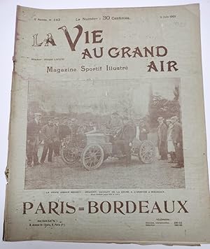 La Vie Au Grand Air. Magazine Sportif Illustré. 4ème Année. N°143 : 9 Juin 1901. La coupe Gordon ...