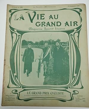 La Vie Au Grand Air. Magazine Sportif Illustré. 4ème Année. N°159 : 29 Septembre 1901. Le Grand P...