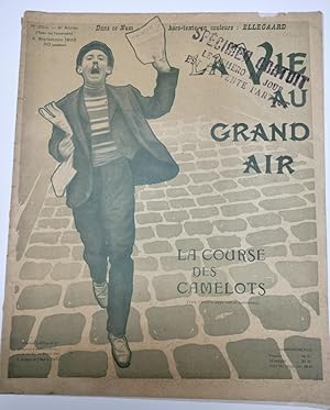 Bild des Verkufers fr La Vie Au Grand Air. Magazine Sportif Illustr. 6me Anne. N260 : 4 Septembre 1903. La course des Camelots. zum Verkauf von JOIE DE LIRE