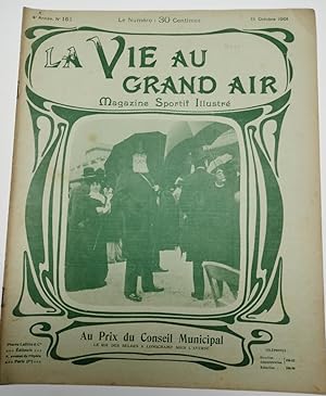 Bild des Verkufers fr La Vie Au Grand Air. Magazine Sportif Illustr. 4me Anne. N161 : 13 Octobre 1901. Chauffeurs Princiers. zum Verkauf von JOIE DE LIRE