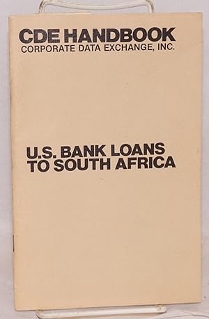 CDE handbook: U.S. bank loans to South Africa