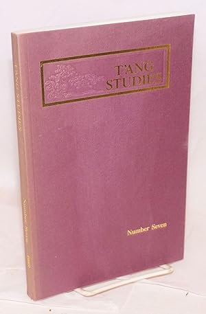 Seller image for T'ang studies 7 for sale by Bolerium Books Inc.
