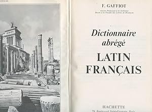 Seller image for DICTIONNAIRE ABREGE LATIN FRANCAIS for sale by Le-Livre