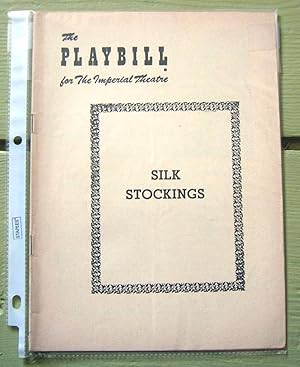 Image du vendeur pour Silk Stockings. The Playbill for the Imperial Theatre. mis en vente par Monkey House Books