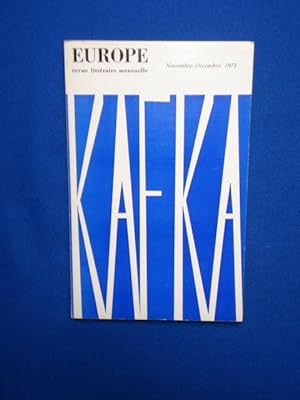 Kafka. Nov. Déc. 1971
