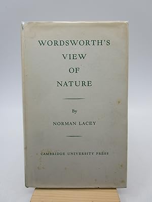 Seller image for Wordsworth's View of Nature and Its Ethical Consequences for sale by Shelley and Son Books (IOBA)