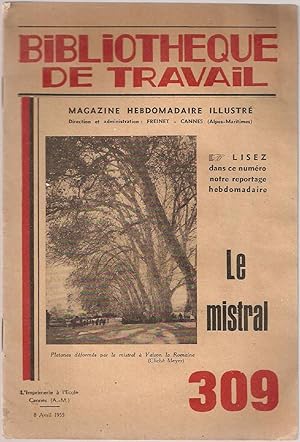 Bibliothèque de travail:Le Mistral.Numéro 309