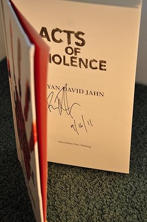 Image du vendeur pour Acts of Violence **SIGNED** mis en vente par Longs Peak Book Company