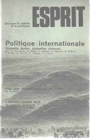 Revue esprit/ juin 1981/politique internationale
