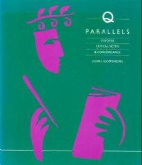 Bild des Verkufers fr Q Parallels: Synopsis, Critical Notes & Concordance zum Verkauf von Monroe Street Books