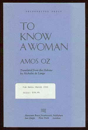 Immagine del venditore per To Know a Woman venduto da Between the Covers-Rare Books, Inc. ABAA