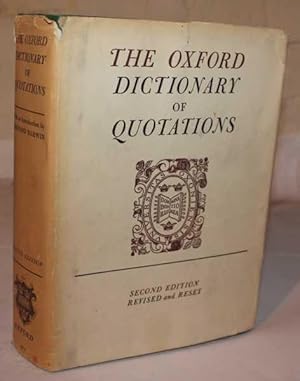 The Oxford Dictionary Of Quotations