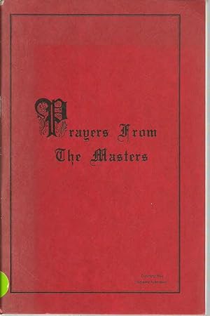 Seller image for Prayers From The Masters for sale by The Book Junction