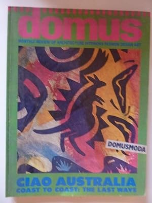 "DOMUS - Monthly Review of Architectural Interiors Fashion Design Art N.° 633 Luglio / Agosto 198...