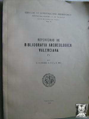 REPERTORIO DE BIBLIOGRAFÍA ARQUEOLÓGICA VALENCIANA IV. Trabajos Varios 31