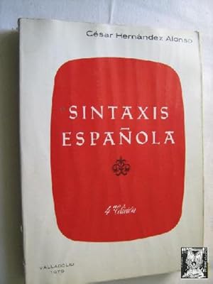 SINTAXIS ESPAÑOLA