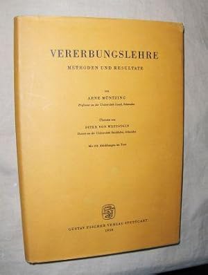 Seller image for VERERBUNGSLEHRE - Methoden und Resultaten. for sale by Antiquariat am Ungererbad-Wilfrid Robin