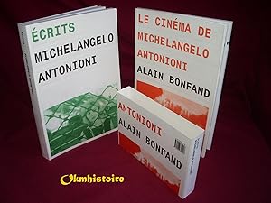 Imagen del vendedor de 1 lot de 2 volumes : Ecrits - Michelangelo Antonioni ------- + LE CINMA DE MICHELANGELO ANTONIONI a la venta por Okmhistoire