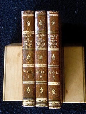 Imagen del vendedor de Reliques Of Ancient English Poetry : consisting of Old Heroic Ballads, songs & other pieces of our earlier poets, together with some few of later date. The Fifth Edition. a la venta por Adam Mills Rare Books