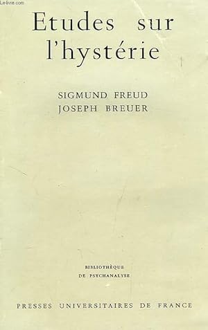 Image du vendeur pour ETUDES SUR L'HYSTERIE mis en vente par Le-Livre