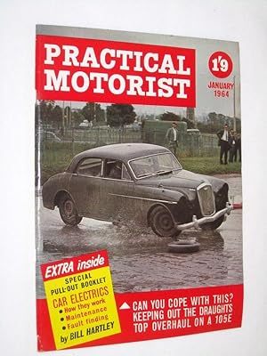 PRACTICAL MOTORIST Monthly Magazine. January 1964. ( Ford 105E Anglia Overhaul, Ford Consul Corti...