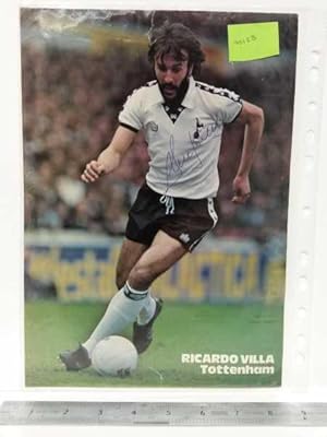 Ricardo Villa, Hand Signed Autograph 1978